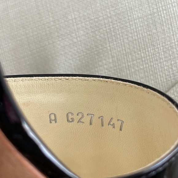 Chanel patent black heel sandals - Picture 6 of 8